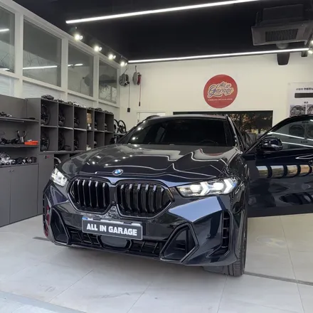 [올인게러지] BMW G바디 X6 25년식 페리 카본핸들 D컷 브라운 교체시공했습니다 / 서울 용산 도원동