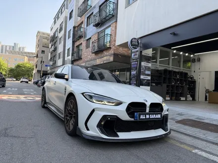 [올인게러지] BMW G80 M3 페리 정품 M카본핸들 D컷 교체했습니다 / 서울 용산 도원동
