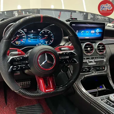 벤츠W205 C43AMG 북미형 / 벤츠후기형 컨버전 실내 신형개조 / 서울 용산 중구