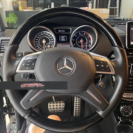 [올인게러지] 벤츠 W463 G63AMG 신형 AMG카본핸들 D컷 교체 / 서울 용산 도원동