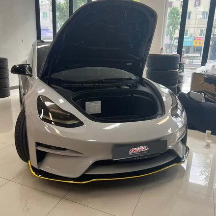 [올인게러지]테슬라 모델3 gt4스타일 프론트범퍼 바디킷 교체 , 테슬라바디킷 , 모델3 포르쉐바디킷 / 서울 용산 중구