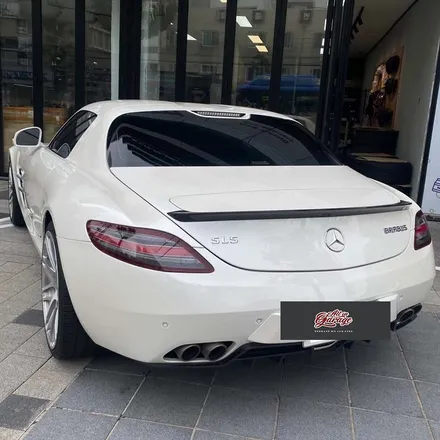 [올인게러지] 벤츠 SLS AMG 최신형 AMG카본핸들 교체 / 잠자리AMG핸들 / 서울 용산 중구