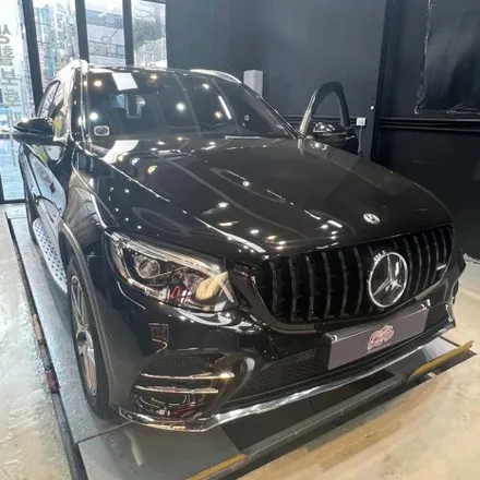 [올인게러지] W253 벤츠 GLC350E / 신형AMG핸들 교체 / 벤츠카본핸들 / LED퍼포먼스핸들 / 서울 용산 중구