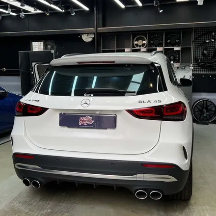 벤츠 GLA45 AMG핸들 교체   어질리티 셀렉트 작업 / 벤츠순정레트로핏 / 서울 용산 중구
