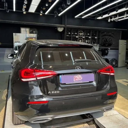 벤츠 W177 A클래스 A220 AMG카본핸들 + AMG계기판코딩 작업 순정레트로핏 벤츠튜닝 / 서울 용산 중구