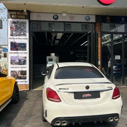 벤츠 W205 C클래스 C200 신형 AMG핸들 교체 / 19-20 AMG카본핸들 D컷 / 서울 용산 중구