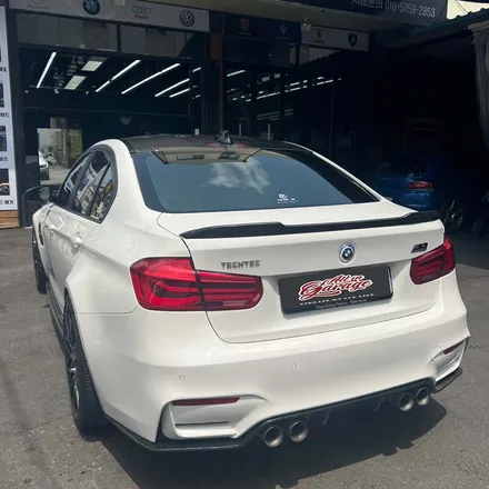 BMW F80 M3 카본D컷핸들 교체 / M3 카본핸들 / 서울 용산 중구