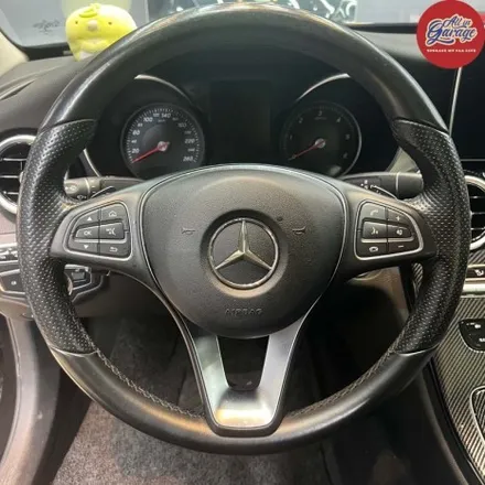 벤츠 W205 C220D / 신형벤츠AMG핸들 교체작업 및 무선카플레이 활성화 작업 / AMG핸들 / 서울 용산 중구