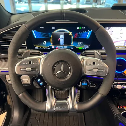 벤츠 [W167] GLE53 AMG 카본핸들 LED퍼포먼스 D컷 어질리티셀렉트 이식작업 / 벤츠 / GLE-클래스 W167 / 서울 용산 중구