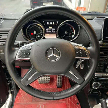 벤츠 W463 G350D 블루텍 AMG카본핸들 교체 1920 디자인 D컷핸들 / 서울 용산 중구