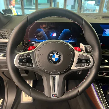 BMW G05 X5 M60I 카본핸들 교체했습니다 D컷의 스포티한 그립감 / 서울 용산 중구