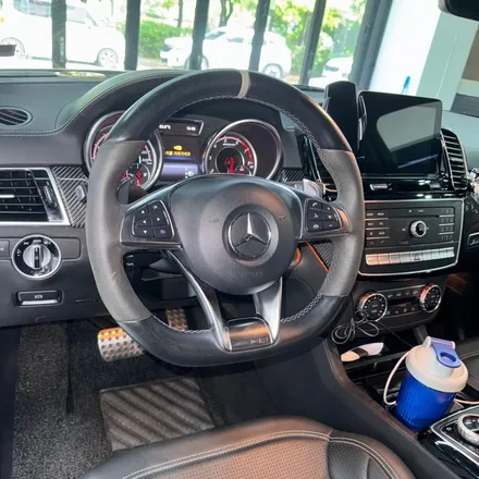 [올인게러지] 벤츠 W166 GLE63AMG 최신형 카본 잠자리 AMG핸들 튜닝 / 서울 용산 도원동