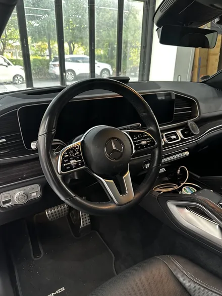 [올인게러지]벤츠 X167 GLS400D 2021년식 순정형 AMG가죽핸들 튜닝 열선+ACC 풀옵션 완벽호환! / 서울 용산 도원동