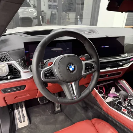 [올인게러지] BMW G06 X6M 2025 최신형 M카본D컷 핸들 튜닝 압도적인 포스가 느껴집니다 / 서울 용산 도원동