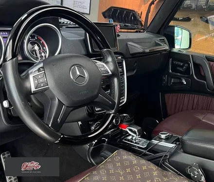 [올인게러지] 벤츠 W463 G63AMG 신형 AMG카본핸들 교체 / 신형개조 / 레트로핏 / 서울 용산 중구