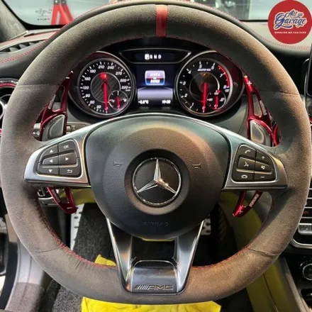 [올인게러지] 벤츠W176 A45AMG / 신형AMG핸들 교체  / AMG카본핸들  / LED퍼포먼스핸들  / 벤츠신형핸들 / 서울 용산 중구
