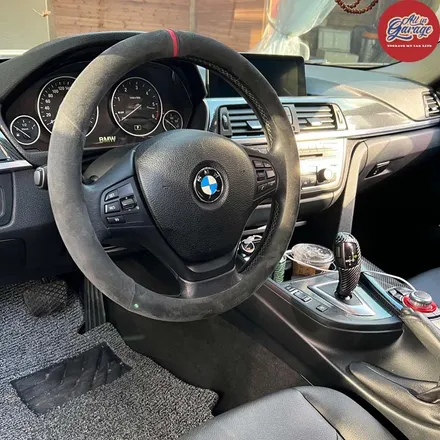 BMW F30 3시리즈 320D M카본핸들 교체 / M3핸들 교체 퍼포먼스 실내튜닝 / 서울 용산 중구