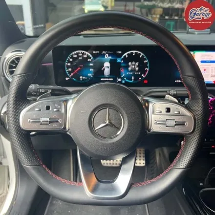 벤츠 W177 A45amg AMG핸들 + 어질리티셀렉트 교체 순정레트로핏 실내의 변화 기능업그레이드 / 서울 용산 중구