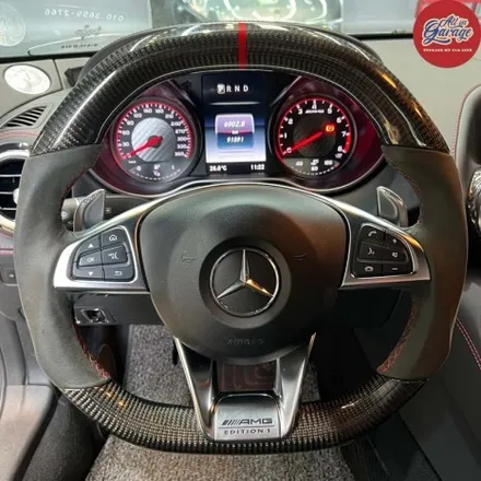 벤츠 AMG GT 2도어   AMG핸들 LED퍼포먼스 카본D컷핸들 장착 및 순정 어질리티셀렉트 이식 / 서울 용산 중구
