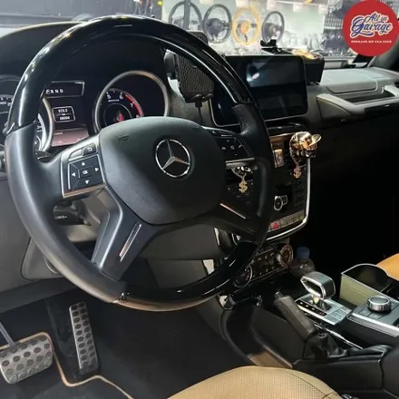 벤츠 W463 G바겐 G63 AMG 최신형 잠자리AMG카본핸들 교체로 실내 드레스업 / 서울 용산 중구