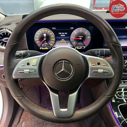벤츠C257 CLS300D / 1920 벤츠 AMG핸들 카본D컷 교체 / 서울 용산 중구