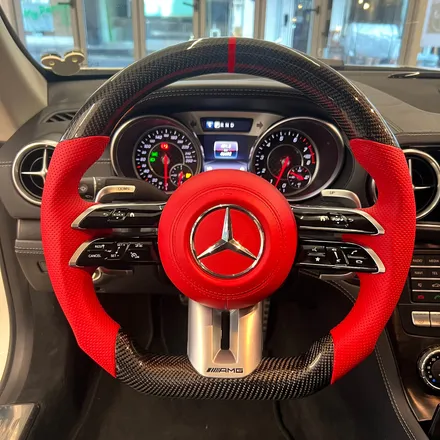 벤츠 R231 SL400 후기형 모델 최신형 AMG 잠자리핸들 교체 / 벤츠 / SL-클래스 / 서울 용산 중구