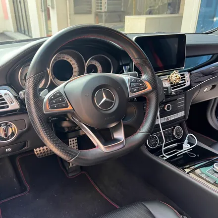 벤츠 W218 CLS400 후기형 최신형 잠자리핸들 교체했습니다 LED퍼포먼스 + 리얼카본 조합 디자인 / 서울 용산 중구