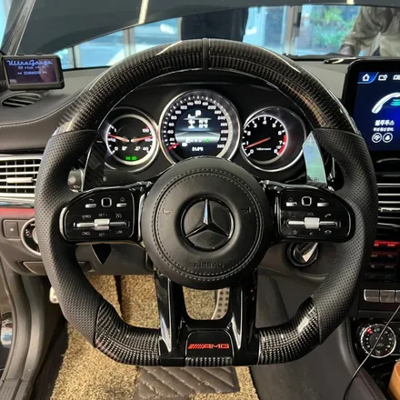 벤츠 W218 CLS63 AMG 카본D컷 디자인 AMG핸들 튜닝 / 서울 용산 중구