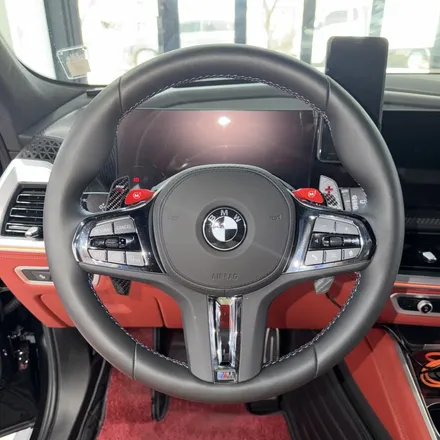 [올인게러지] BMW  XM 정품 신형 M카본핸들 D컷 교체했습니다 / 서울 용산 도원동