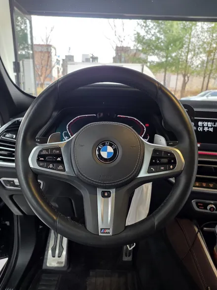 [올인게러지] BMW X6 40I 23년식 정품 M카본핸들 D컷교체 &M1M2모드 / 서울 용산 도원동