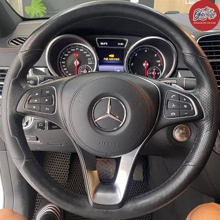 [올인게러지] 벤츠 X166 GLS3350D 신형 AMG카본핸들 교체 / 순정레트로핏 / 서울 용산 도원동