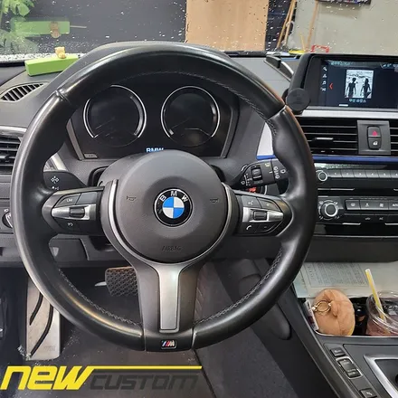 [올인게러지] BMW F20 118D m핸들교체 , 퍼포먼스스티어링휠 ,퍼포먼스m핸들 알칸트라 m3.M4핸들교체 / 서울 용산 도원동