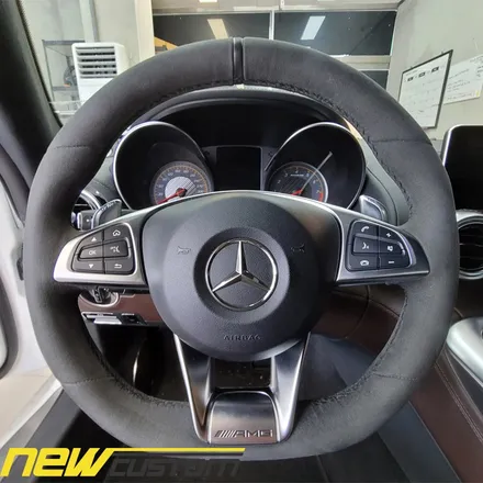 [올인게러지] 벤츠 amg gt 신형핸들교체, amg카본핸들 , 신형amggt ,amggt카본핸들교체,벤츠신형컨버젼작업 / 서울 용산 중구
