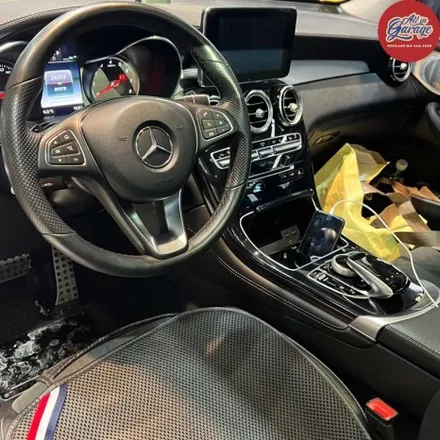 [올인게러지] W253 벤츠 GLC350E / 신형AMG핸들 교체 / 벤츠카본핸들 / LED퍼포먼스핸들 / 서울 용산 중구