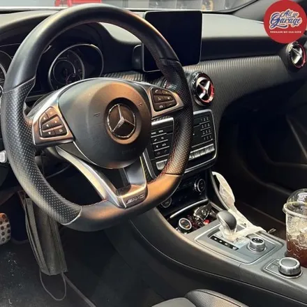 [올인게러지] 벤츠W176 A45AMG / 신형 AMG카본핸들 교체 / 벤츠신형핸들 / 순정레트로핏 / 서울 용산 중구