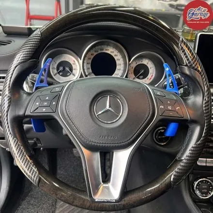 [올인게러지] 벤츠 W218 CLS250 / 신형 AMG핸들 교체 / 순정레트로핏 / 실내변화 / 서울 용산 중구