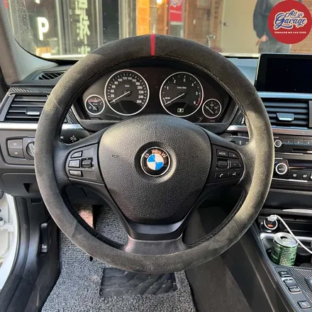 BMW F30 3시리즈 320D M카본핸들 교체 / M3핸들 교체 퍼포먼스 실내튜닝 / 서울 용산 중구