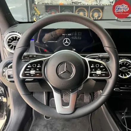 벤츠 W177 A클래스 A220 AMG카본핸들 + AMG계기판코딩 작업 순정레트로핏 벤츠튜닝 / 서울 용산 중구