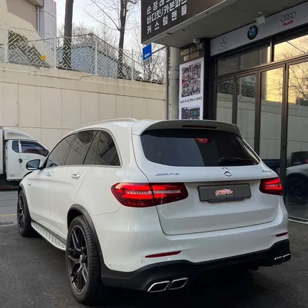 벤츠 W253 GLC63 바디킷 페리 신형컨버젼 바디킷 + 정품헤드라이트 . 테일램프 작업 신형개조 / 서울 용산 중구