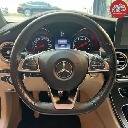 벤츠 W205 C클래스 C200카브리올레 최신형 AMG핸들 교체 / 21-22  잠자리베이지핸들 / 서울 용산 중구