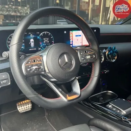 벤츠 W177 A45amg AMG핸들 + 어질리티셀렉트 교체 순정레트로핏 실내의 변화 기능업그레이드 / 서울 용산 중구