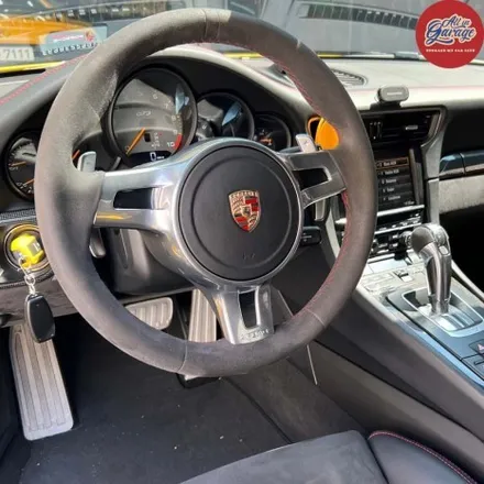 [올인게러지] 포르쉐 911 GT3  포르쉐 알칸트라핸들 교체 + 카본트림 / 서울 용산 중구