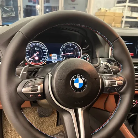 BMW F10 520D 후기형 M핸들 열선 교체했습니다 / 서울 용산 중구