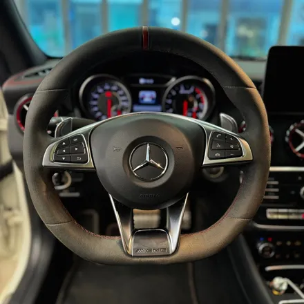 [올인게러지] 벤츠 C117 CLA45AMG 16년식 카본 잠자리 AMG핸들 레드라인 D컷 / 서울 용산 도원동