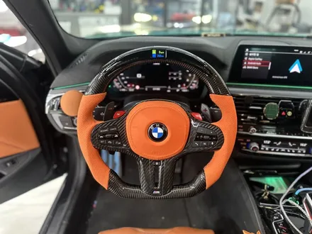 [올인게러지] BMW F90 M5 모델 M카본핸들 LED퍼포먼스 D컷 교체했습니다 / 서울 용산 도원동