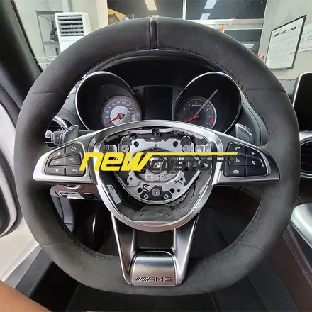 [올인게러지] 벤츠 amg gt 신형핸들교체, amg카본핸들 , 신형amggt ,amggt카본핸들교체,벤츠신형컨버젼작업 / 서울 용산 중구