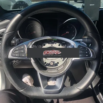 [올인게러지] 벤츠 W205 C클래스 C250D 최신형 AMG핸들 교체 /AMG카본핸들 / 잠자리 / 서울 용산 중구