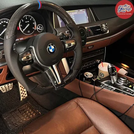 [올인게러지] BMW F07 5GT 전기형 모델 M스티어링휠 핸들교체작업 .M카본핸들 / 서울 용산 중구