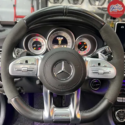 [올인게러지] 벤츠 W218 CLS250 / 신형 AMG핸들 교체 / 순정레트로핏 / 실내변화 / 서울 용산 중구