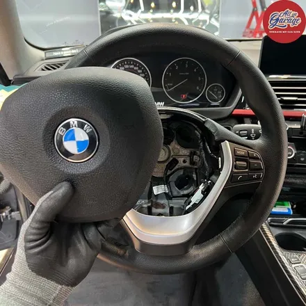 BMW F36 420D M카본핸들 교체 드레스업 BMW튜닝 / 서울 용산 중구